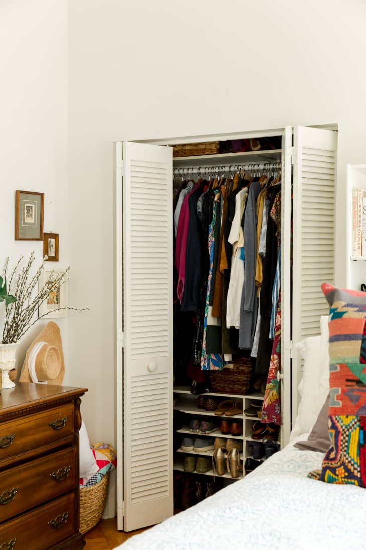 Small hanging sale closet